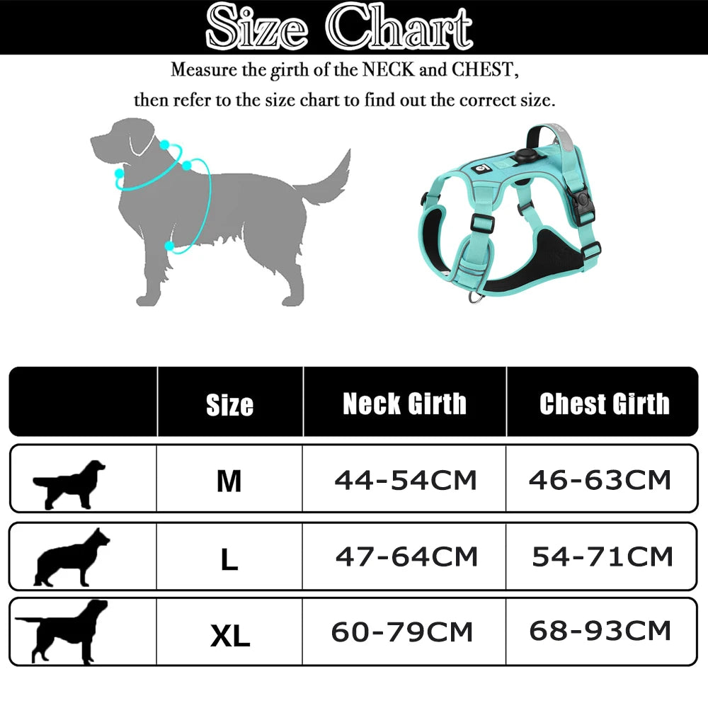 No-Pull Dog Harness & Leash Set